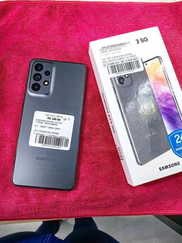 Grey Samsung Galaxy A73 5G