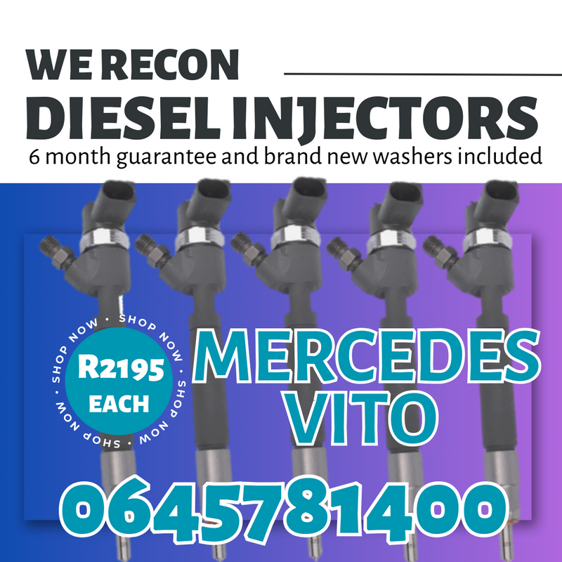 Mercedes Vito Diesel Injectors for sale