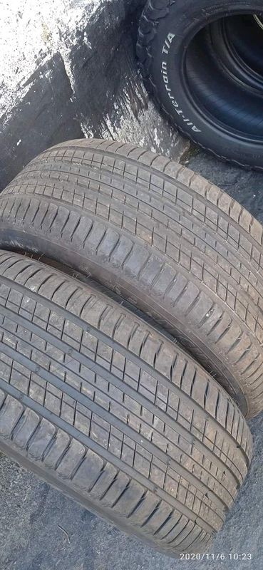 Brand new b m w x3 michelin runflats tyres 2 x 245 50 19 for only r3500 each : limited stock