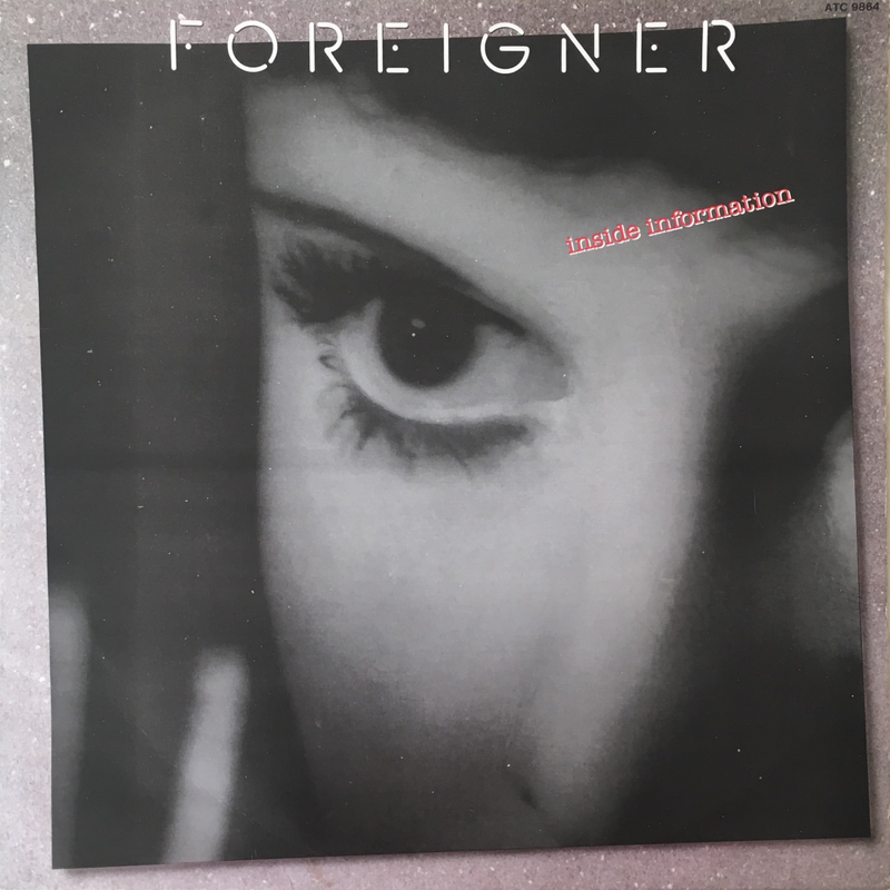 Foreigner - Inside Information (1987) (LP / Vinyl) - (Ref. B262) - (For Sale) - Price R100