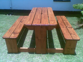 8 Seater Bench Tables