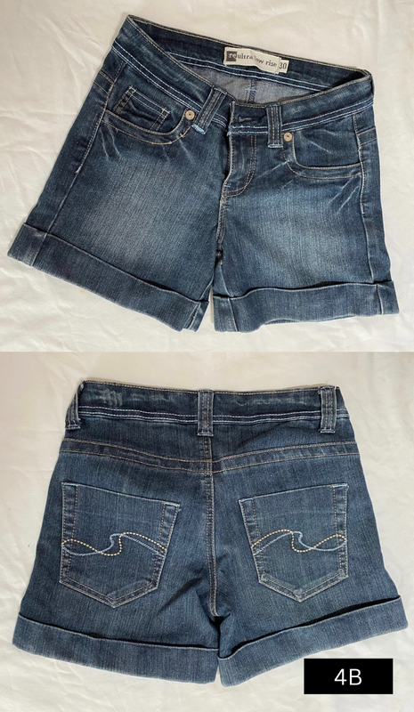 5x Ladies shorts, size 8/30 - small