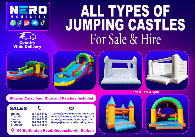 All Types Of Jumping Castles