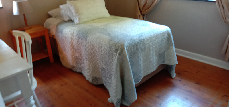 Large fully furnished bedroom to let to one adult in quiet Durban North house-share R4000 No parking