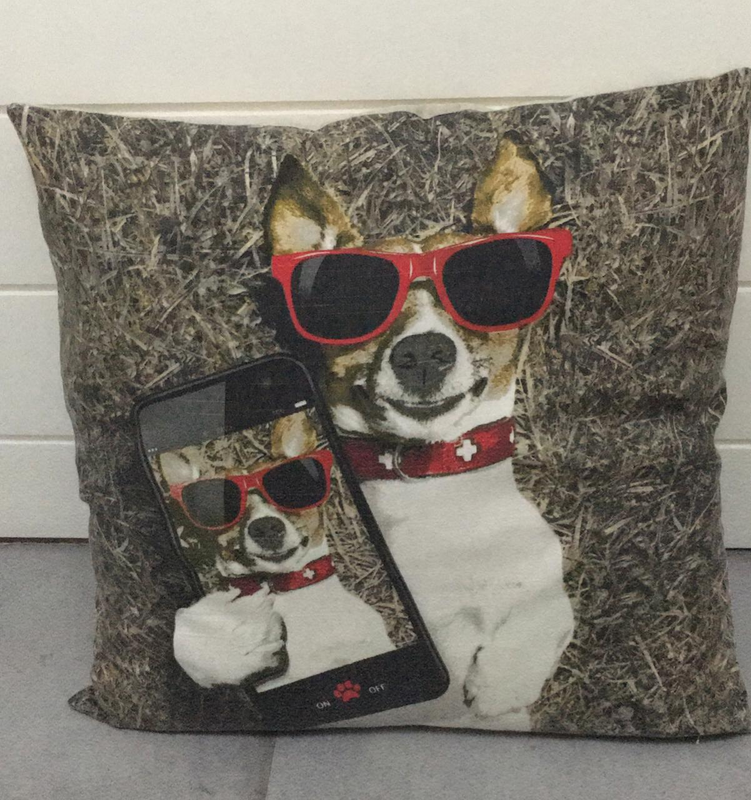 Dog Themed Cushions (Cover and Inner)