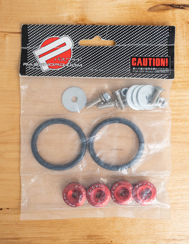 Password Jdm Quick Release Fasteners For Hoods Bumpers Fenders Hatch