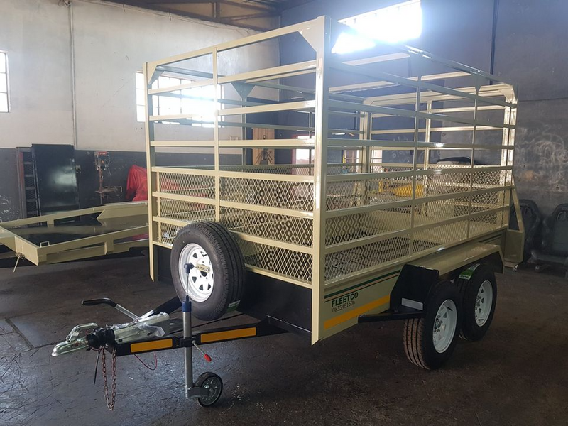 2024 - Brand New 3m/1.7m/1.750m Double Axle Cattle Trailer