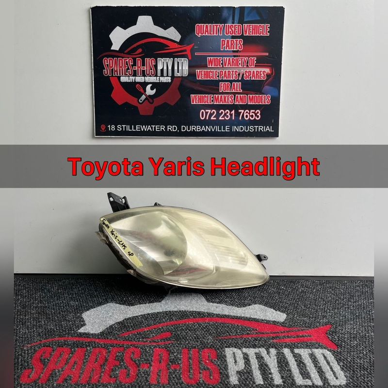 Toyota Yaris Headlight for Sale