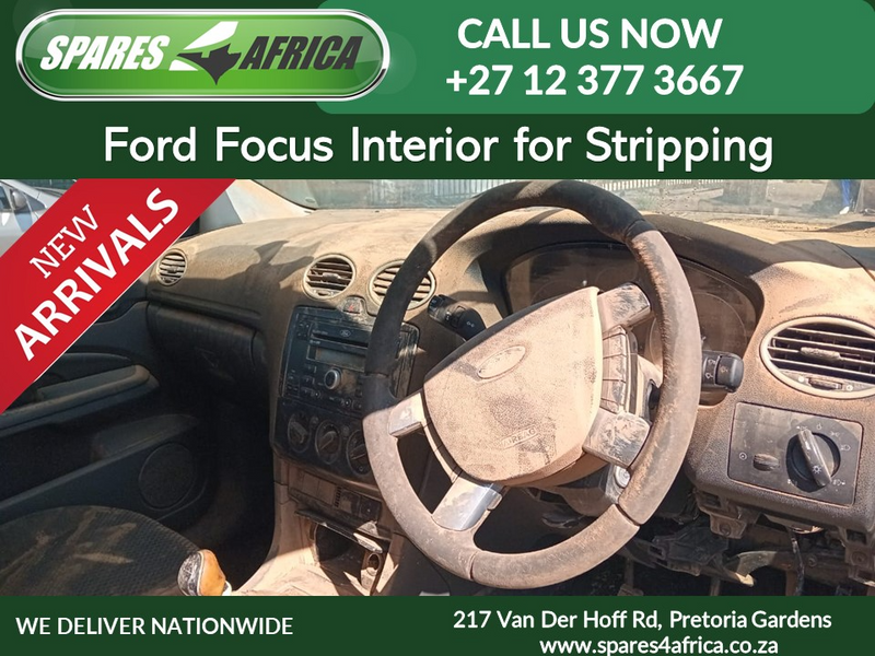 Grey Ford Focus interior stripping for spares