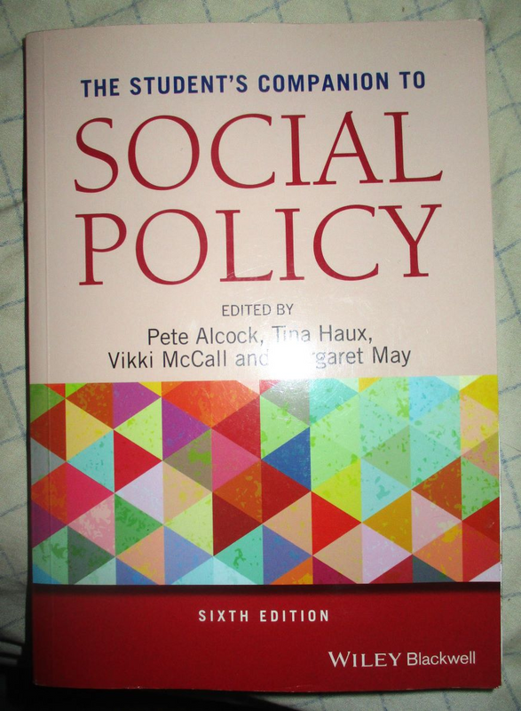 The Student&#39;s Companion to Social Policy