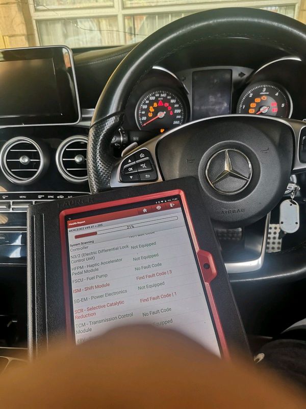 Mercedes mobile diagnostics