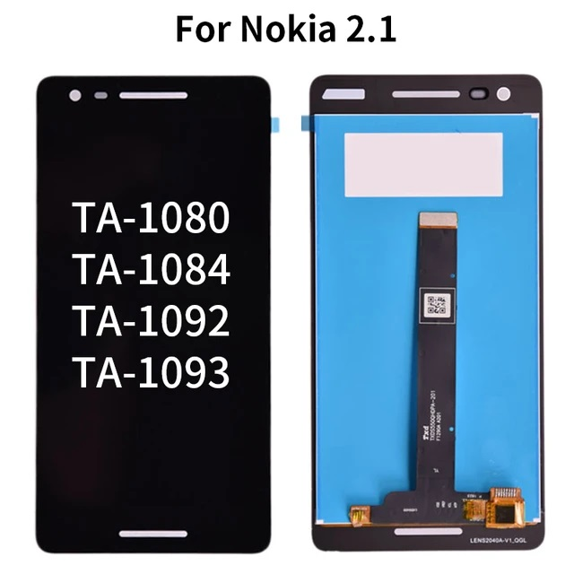 Nokia 2.1 TA-1092 LCD Screen with Frame