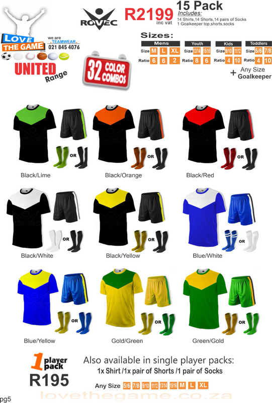 Netball Kits and Hockey kits on special