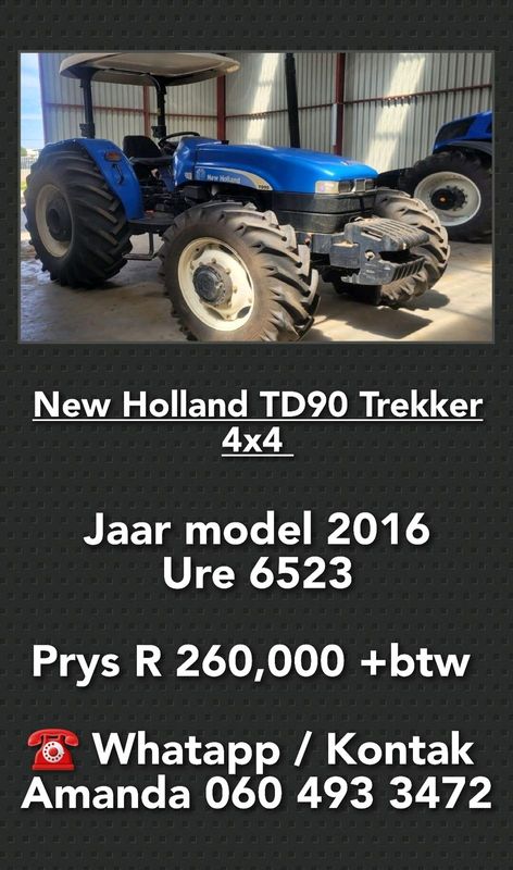 New Holland TD90 Trekker 4x4
