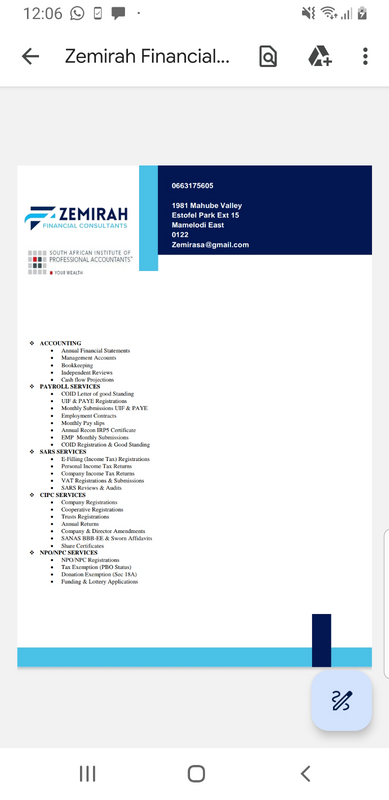 Zemirah financial Consultants
