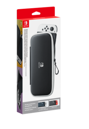 Nintendo Switch OLED Model - Carry Case &amp; Screen Protector