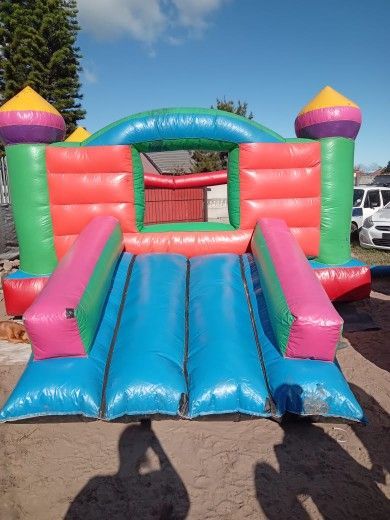 Jumping castle with blower