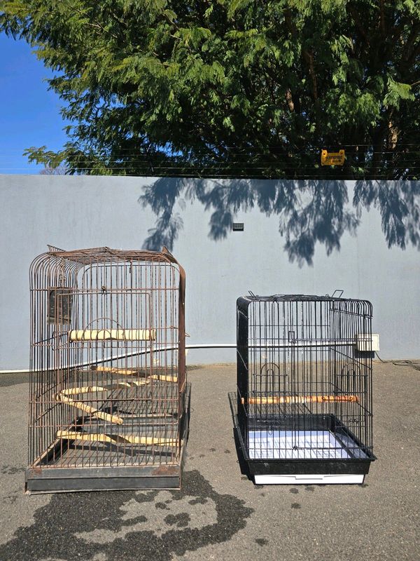 2x Parrot Bird Cages