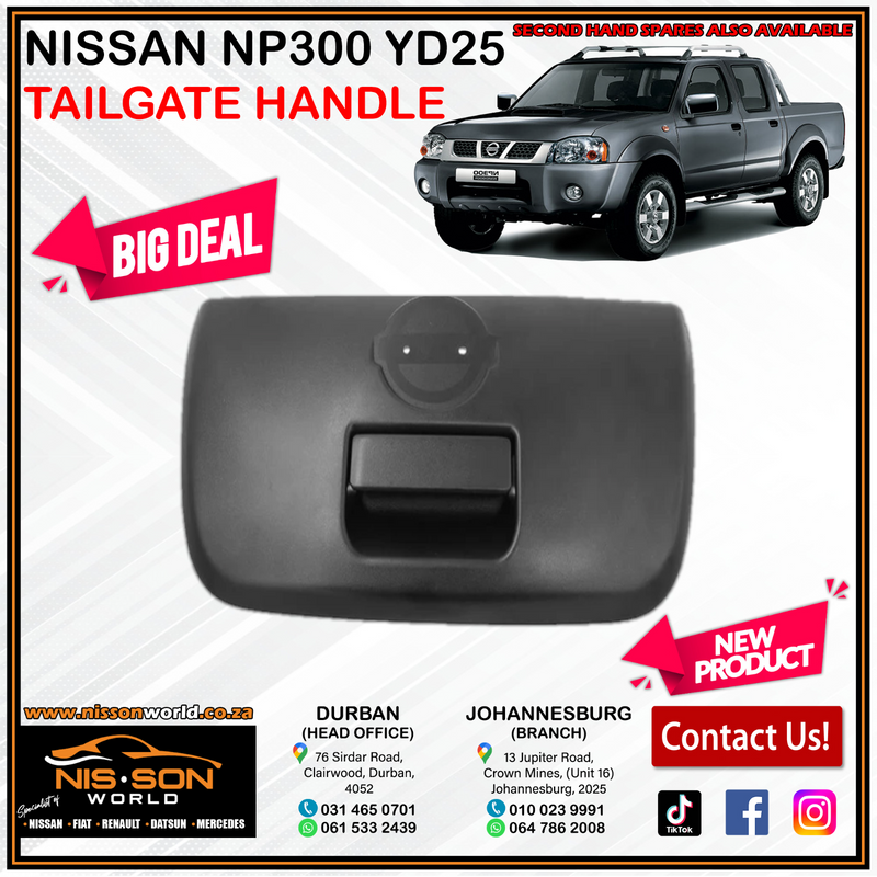 NISSAN NP300 TAILGATE HANDLE
