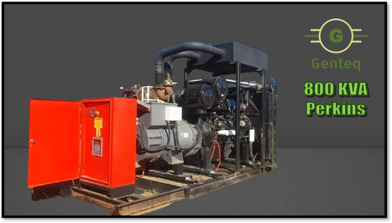 800 KVA Perkins Generator for sale.