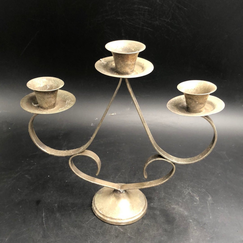 Silver Candle stand-
