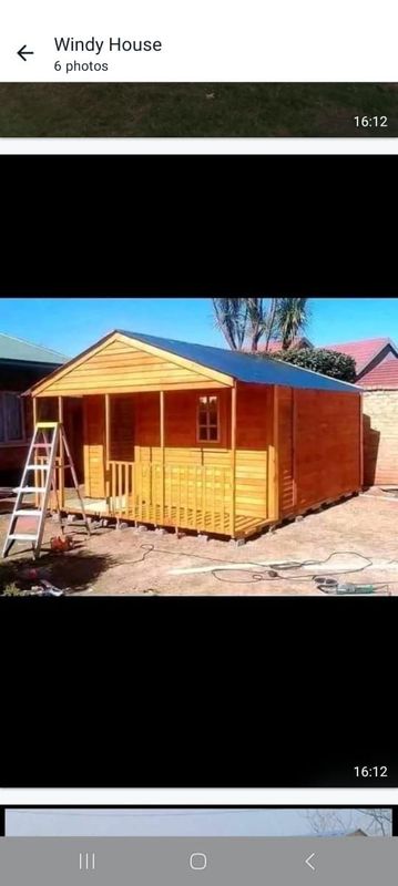 Wendy houses made in new treated