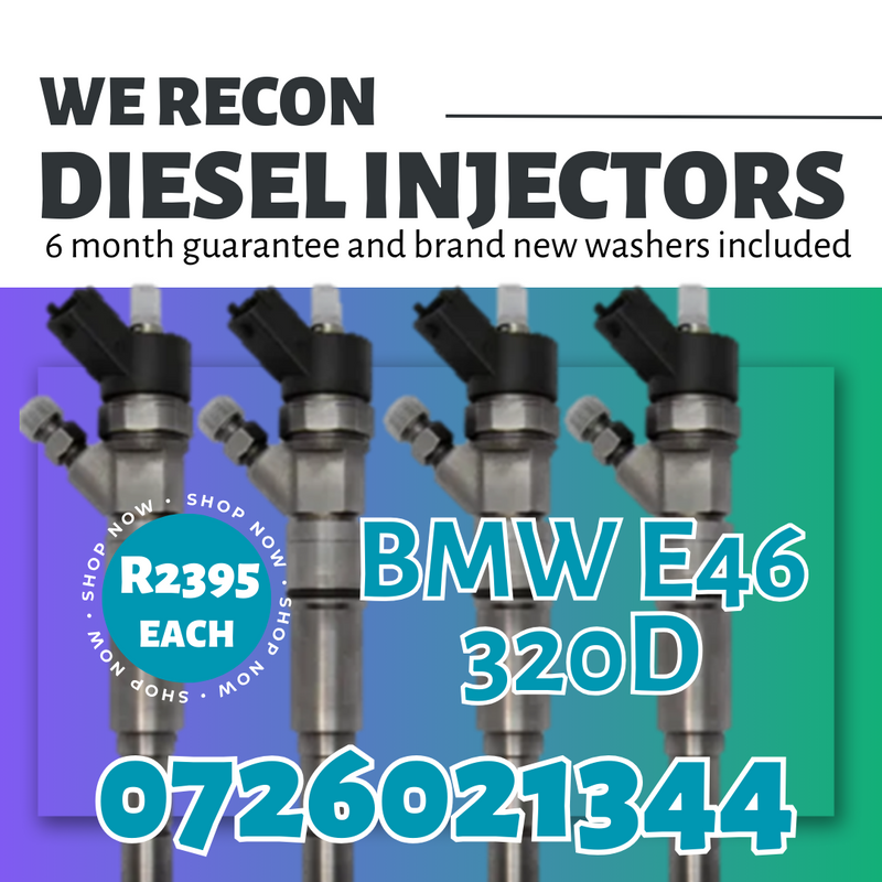 BMW E46 320 diesel injectors for sale