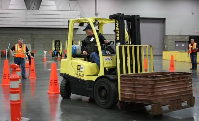 forklift training is the way to go in life now !!!!!