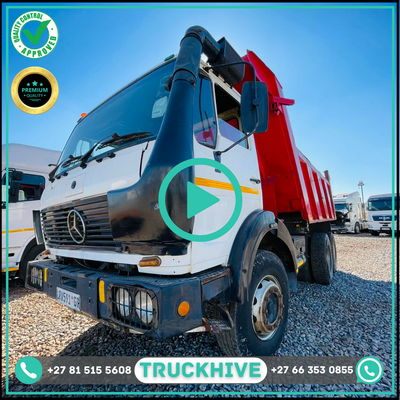 THE 1995 MERCEDES BENZ POWERLINER - 10 CUBE TIPPER FOR SALE