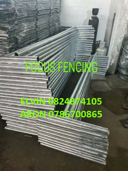 HOT DIPPED GALVANIZED STEEL WASHLINE T-POLES - FOR SALE