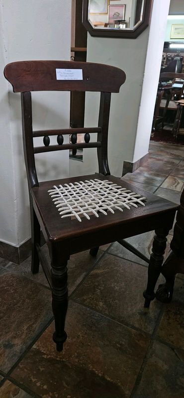 Collection of 19thC Stinkwood Chairs x 3 EACH
