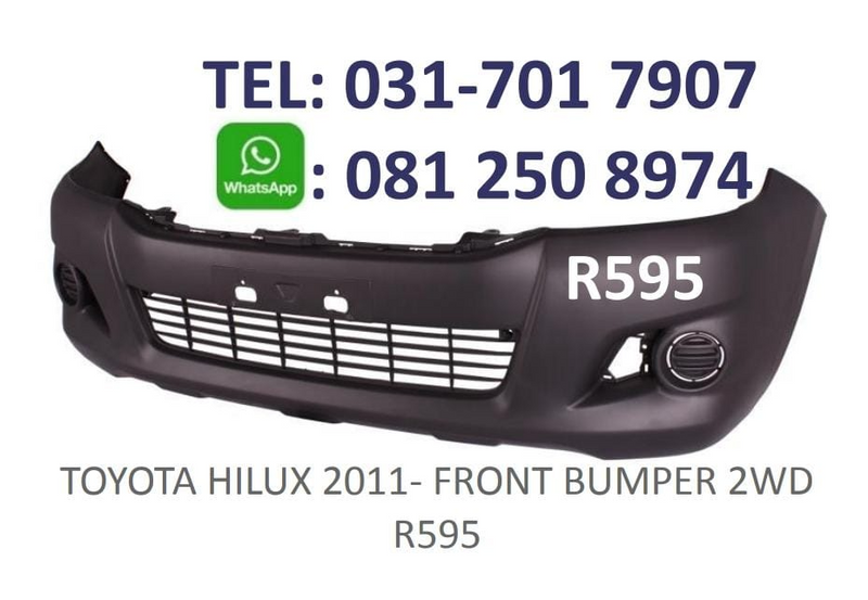 TOYOTA HILUX 11- FRONT BUMPER 2WD - R595