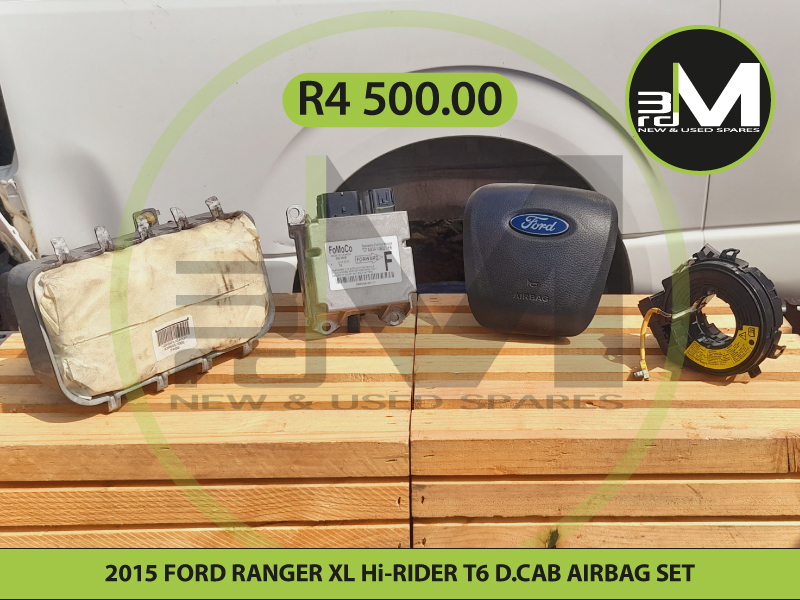 2015 FORD RANGER XL Hi-RIDER T6 D.CAB AIRBAG SET