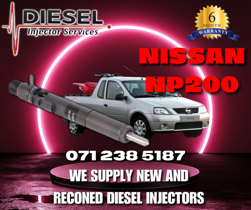 NISSAN NP200 DIESEL INJECTORS FOR SALE OR RECON