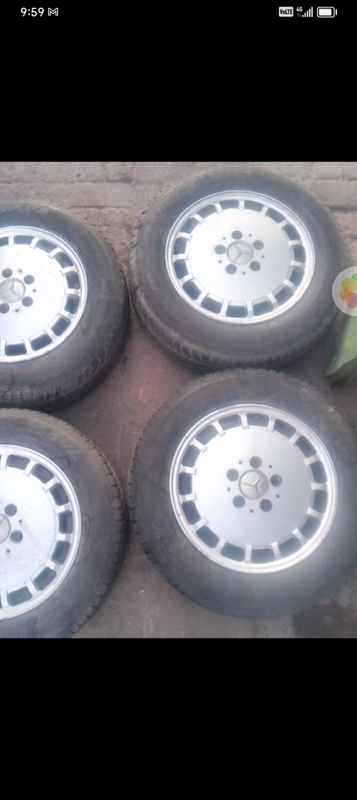 Wheels with rim in very good condition