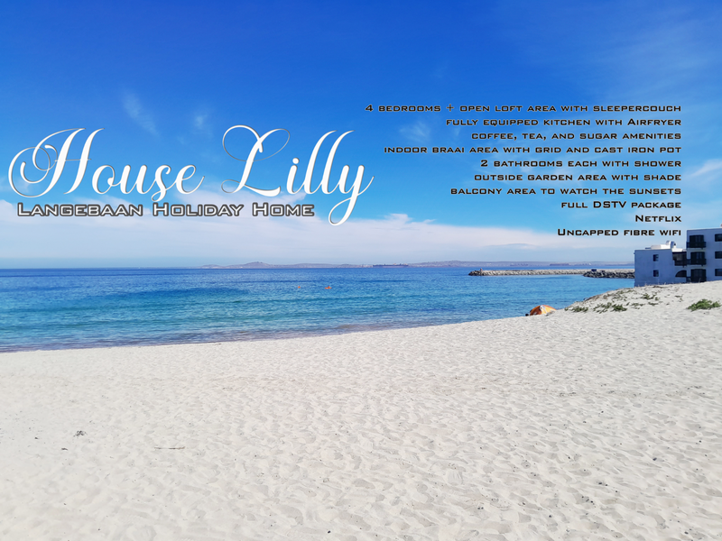 House Lilly Langebaan Holiday Home - Self Catering - Sleeps 10