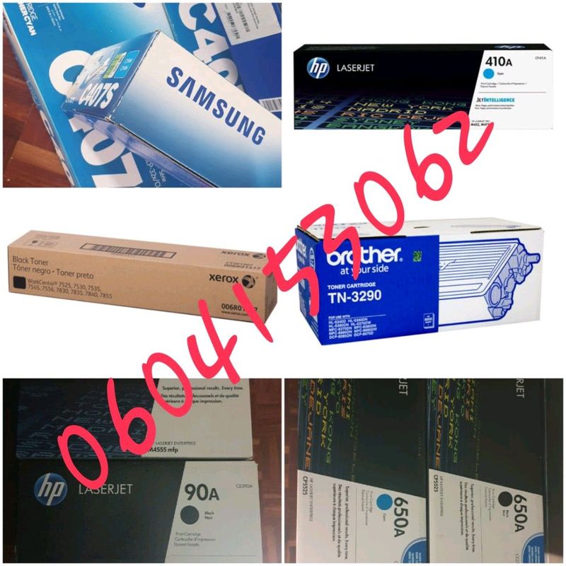 Buying toner and ink cartridges