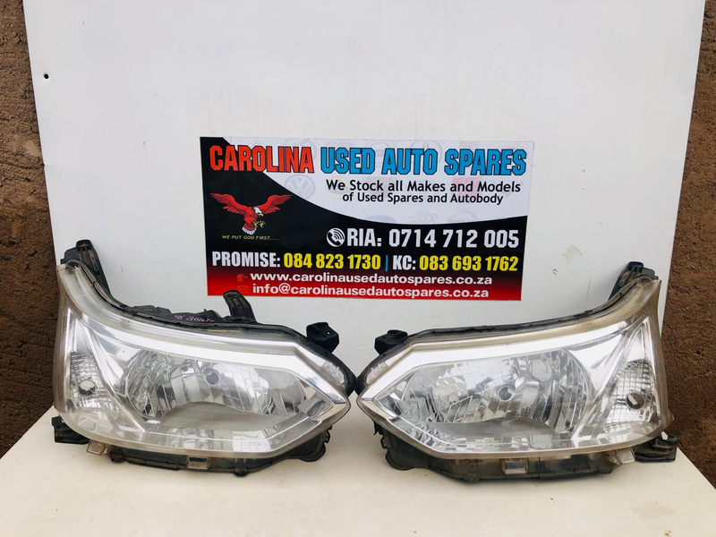 Toyota Avanza MK3 left and right side Headlights