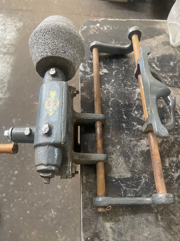 old  bench grinder