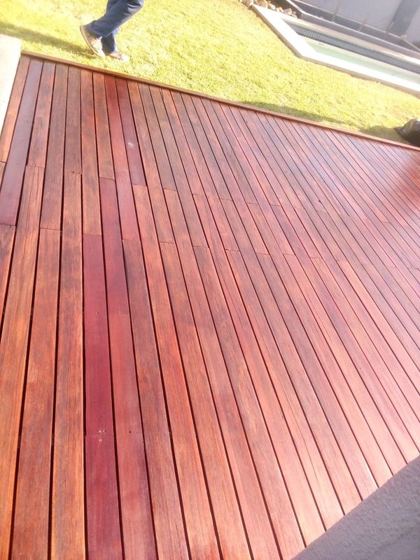 Wooden and composite deck flooring installation and supplying