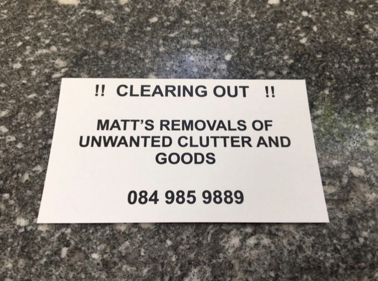 Free clutter removals