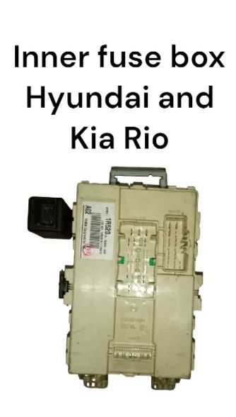 Inner fuse box Hyundai and Kia Rio