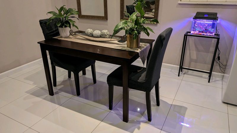 Dining table with 2 Chairs