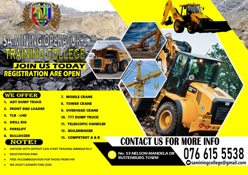 ROLLER COMPACTOR TRAINING COURSE / SERVICE IN LIMPOPO, NORTH WEST,MPUMALANGA 0766155538 / 0646752020