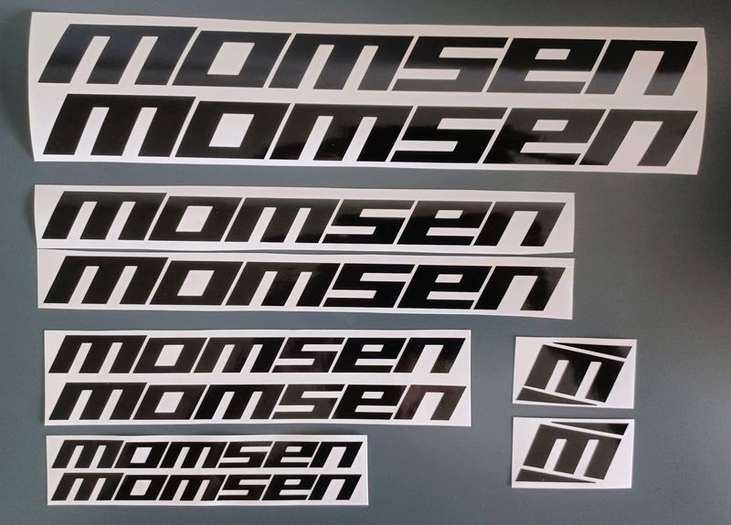 Momsen bicycle frame stickers decals vinyl graphics