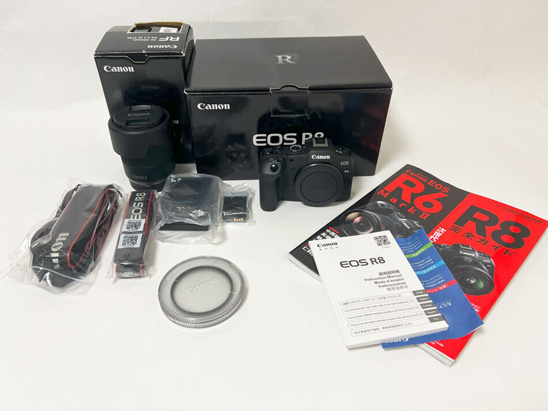 New Canon EOS R8 Camera with RF 24-50mm Lens