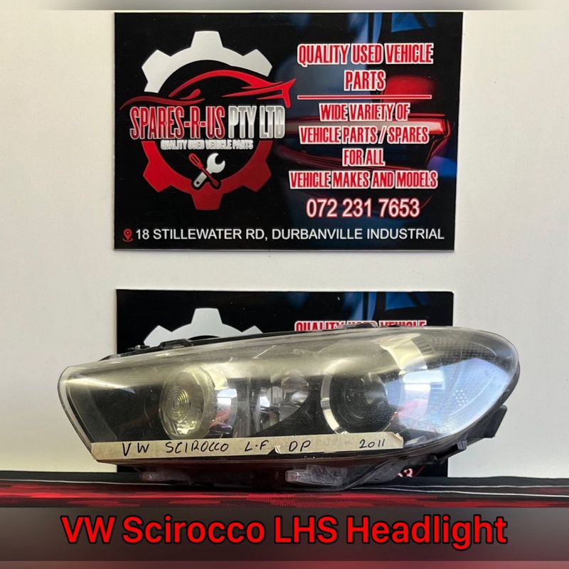 VW Scirocco LHS Headlight for sale