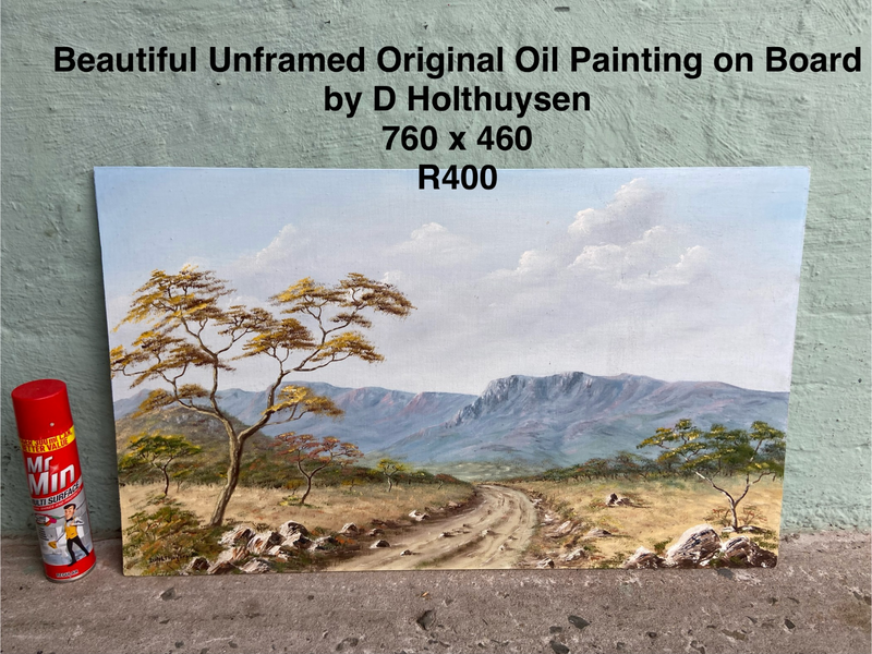 D Holthuysen Original Oil Painting on Board  (R400) G