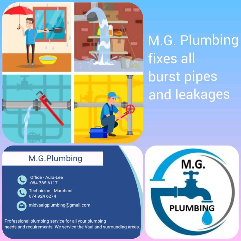 Burst pipes and leakage repairs