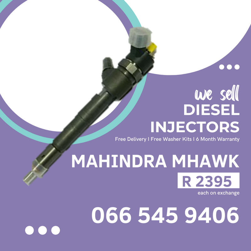 MAHINDRA MHAWK DIESEL INJECTOR FOR SALE WITH EXCHANGE